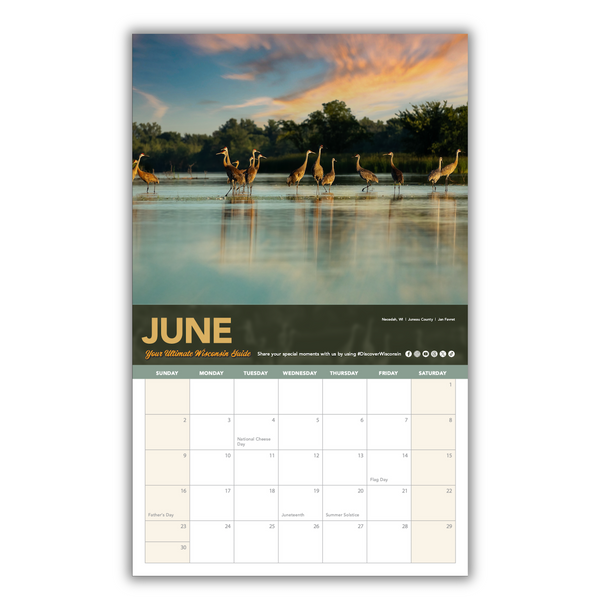 2025 Discover Wisconsin Calendar