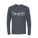 "Hittin' the Trails" Long Sleeve Tee-1