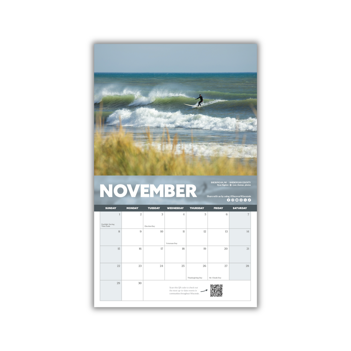 2026 Discover Wisconsin Calendar