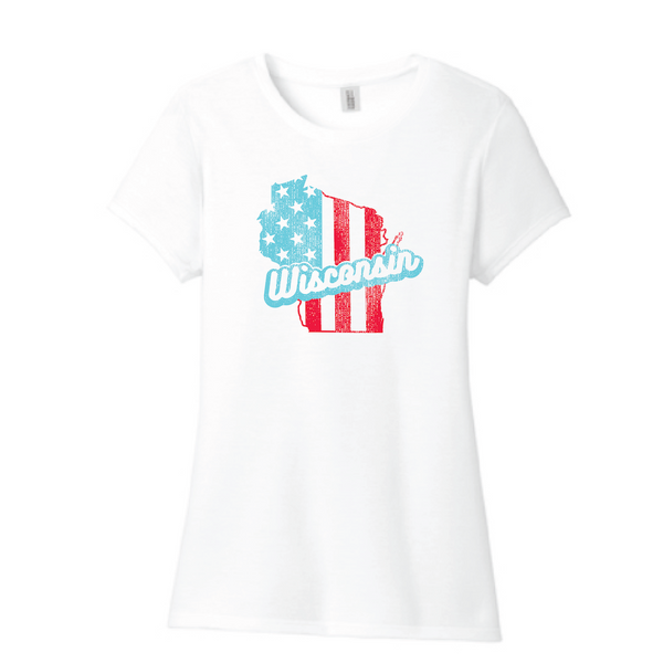 Women's Fitted Patriotic Tee