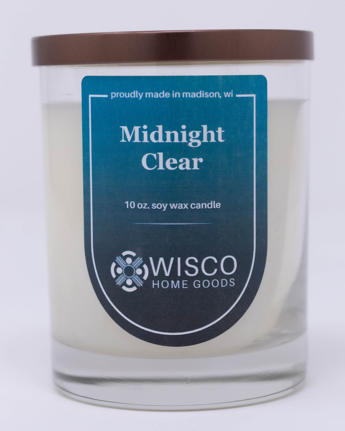 Wisco Home Goods "Midnight Clear" 10 oz. Soy Candle