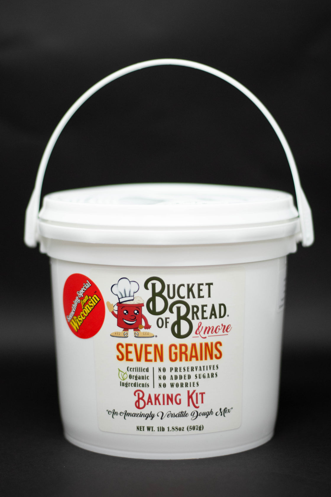Bucket of Bread 1/2 Gallon Baking Kit Seven Grains