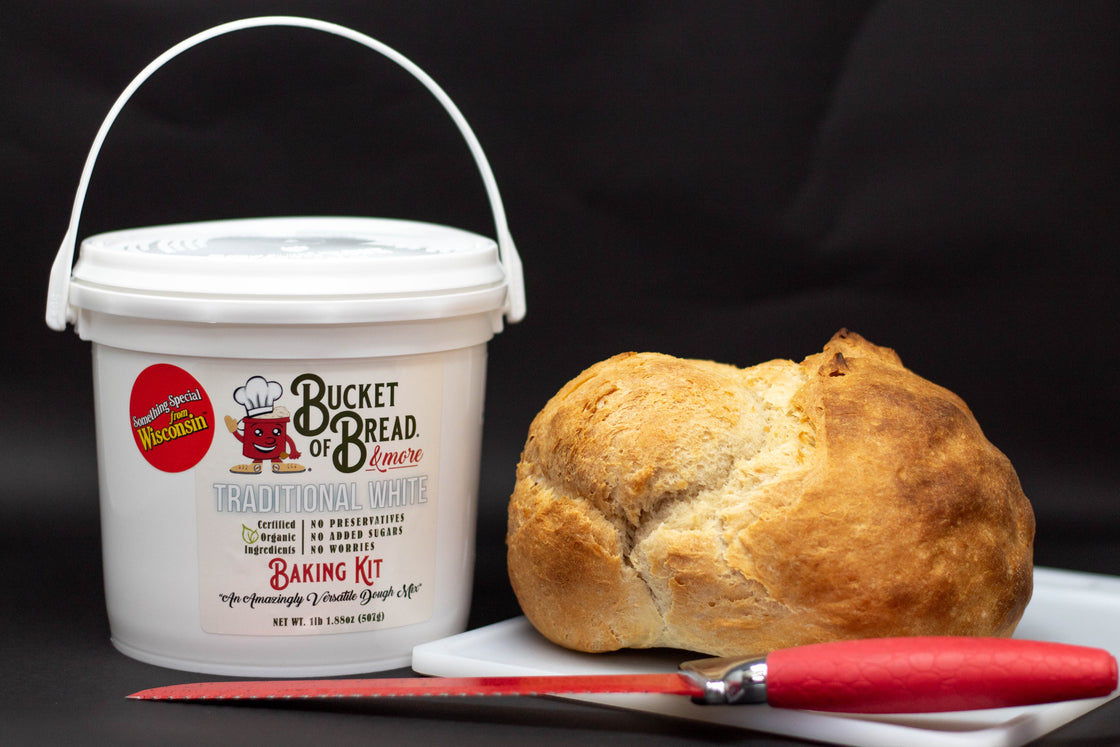 Bucket of Bread 1/2 Gallon Baking Kit Traditional White