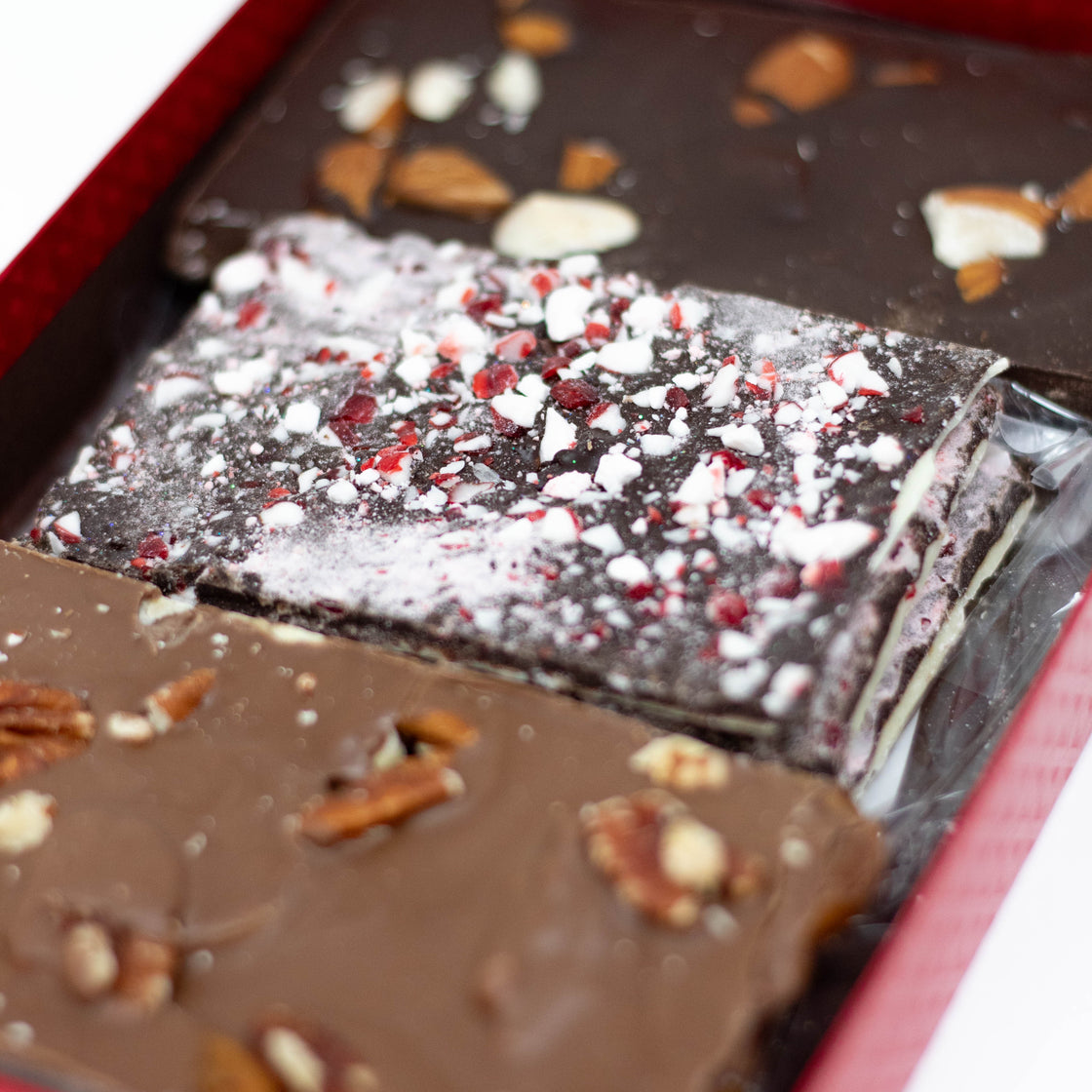 Fazio's Chocolate "Holiday Bark Trio"