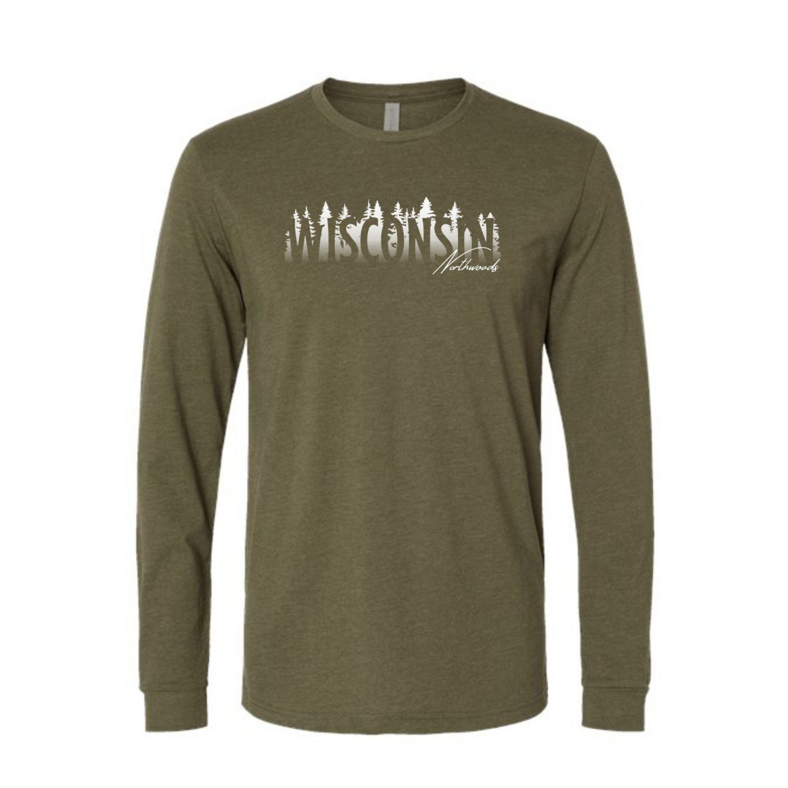 Wisconsin Northwoods Long Sleeve Tee