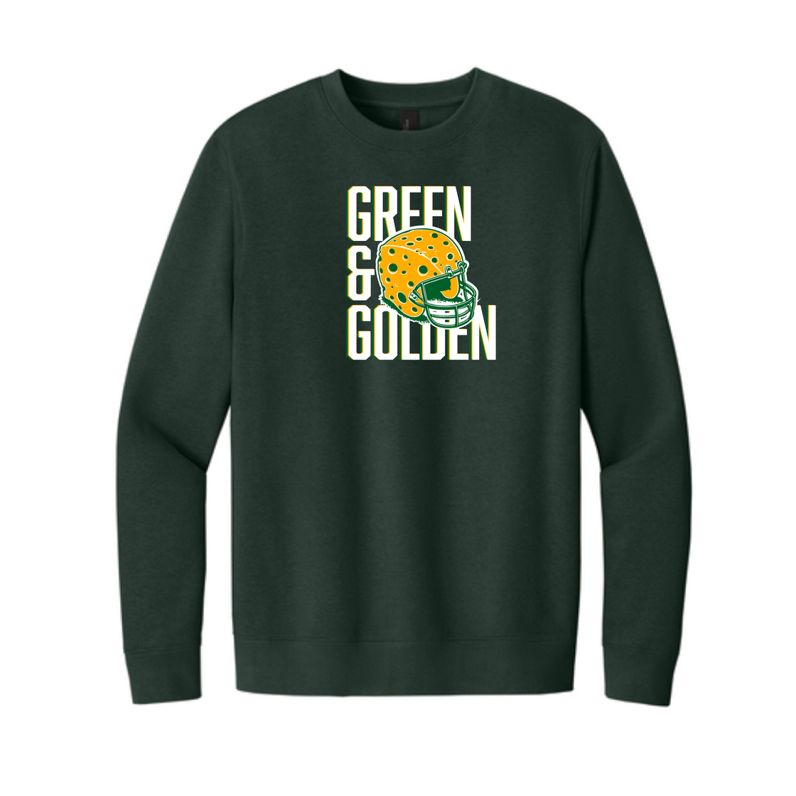 Green & Gold Crewneck