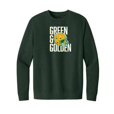 Green & Gold Crewneck