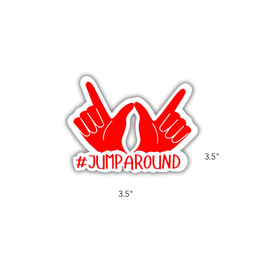 Jump Around Decal