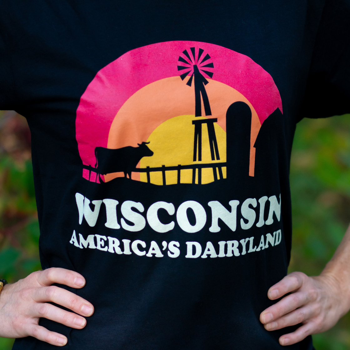 Wisconsin America's Dairyland Tee