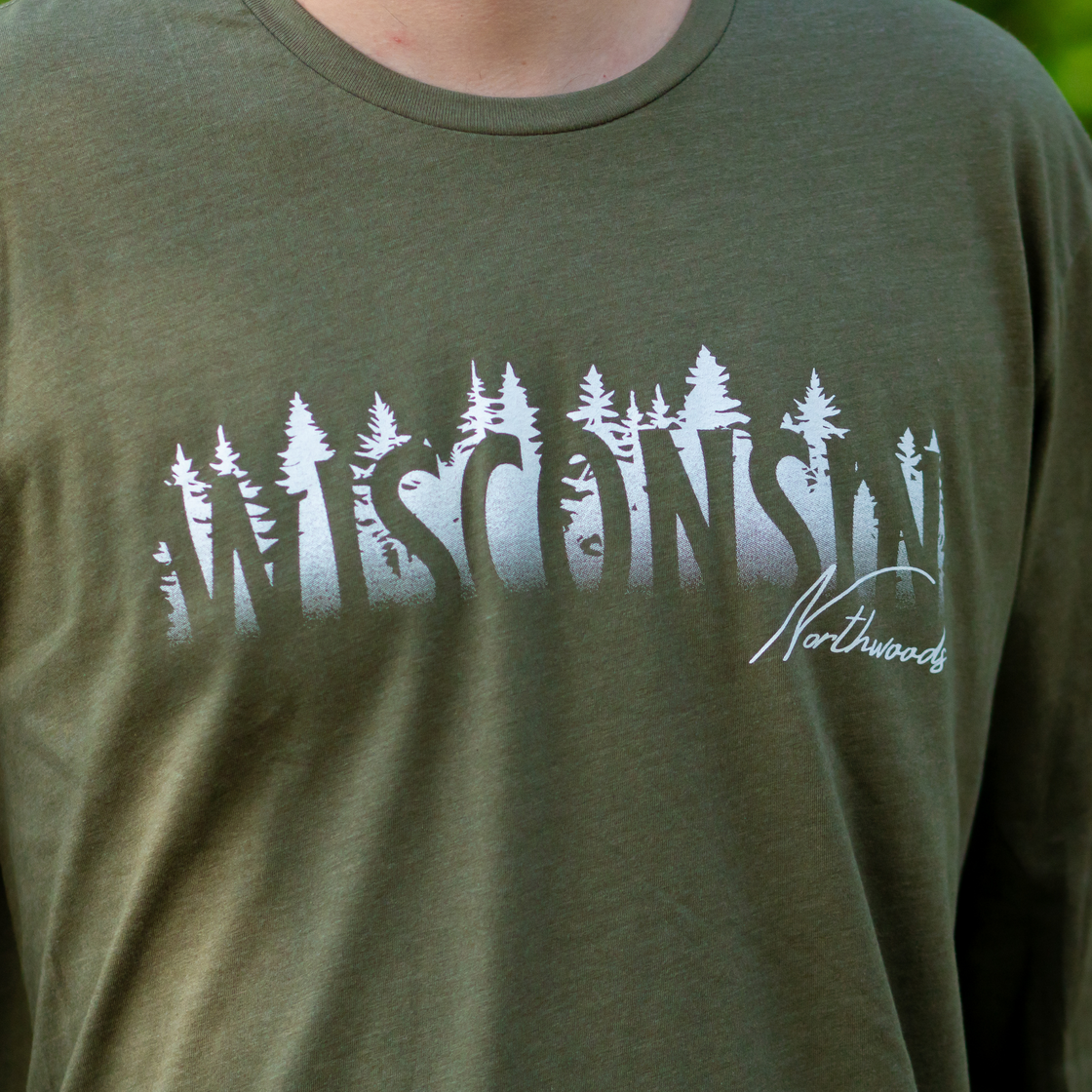 Wisconsin Northwoods Long Sleeve Tee