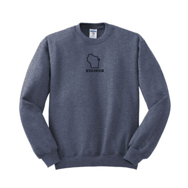 Vintage State Lines Crewneck
