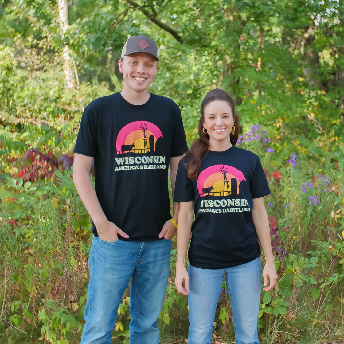 Wisconsin America's Dairyland Tee