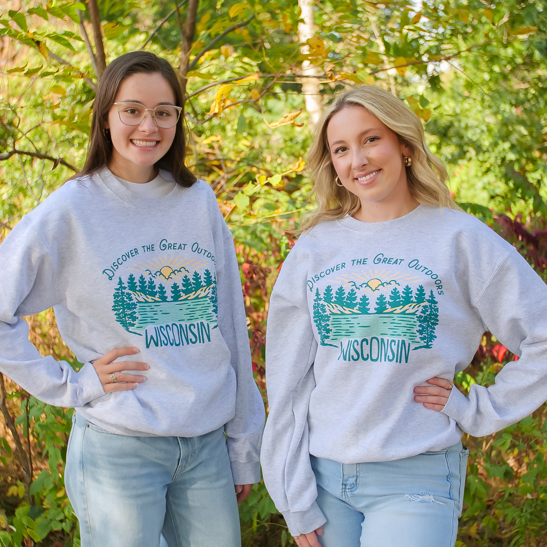 Discover The Great Outdoors Crewneck