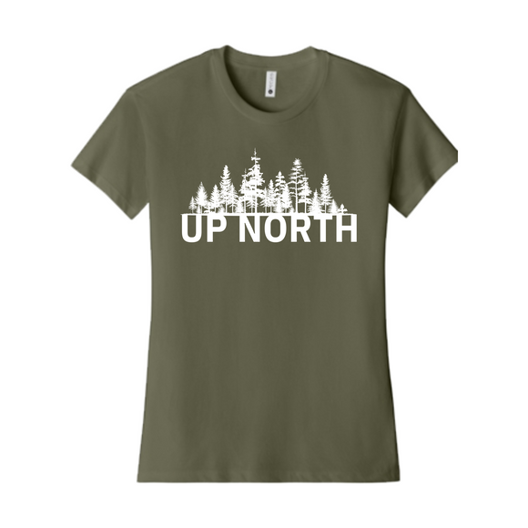 Up North Trees Women's Tee