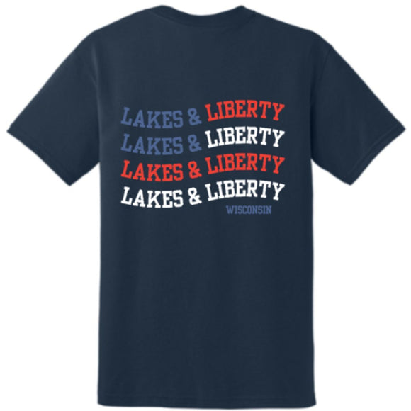 Lakes & Liberty Tee
