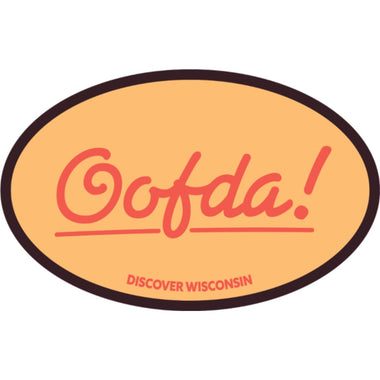 Oofda! Sticker