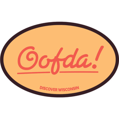 Oofda! Sticker