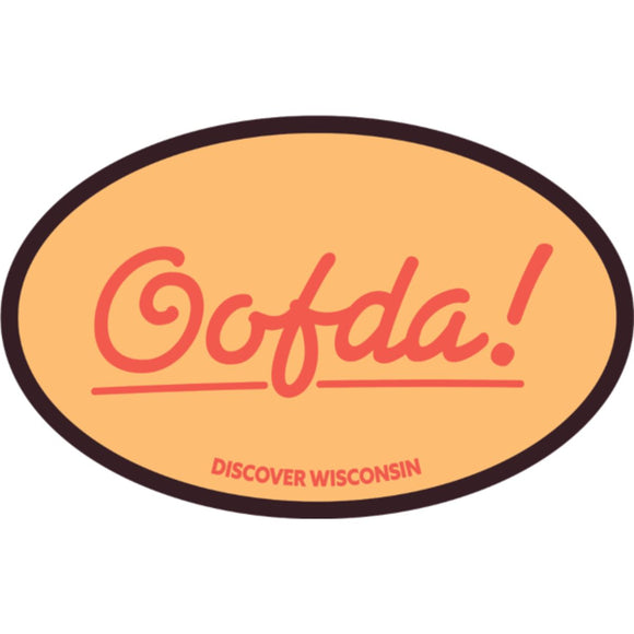 Oofda! Sticker