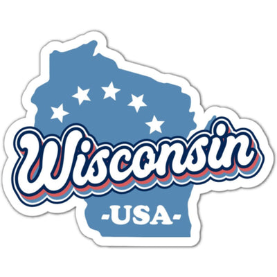 Wisconsin USA Sticker