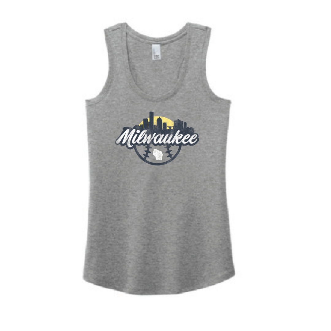 Women's Milwaukee Baseball Tank