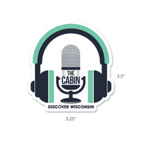 The Cabin Podcast Decal